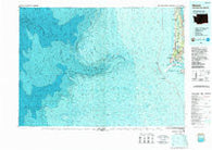 Ilwaco Washington Historical topographic map, 1:100000 scale, 30 X 60 Minute, Year 1980