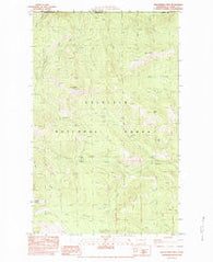 Independent Mtn Washington Historical topographic map, 1:24000 scale, 7.5 X 7.5 Minute, Year 1983