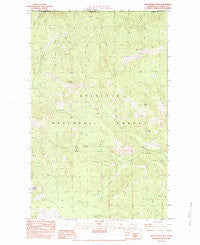 Independent Mtn Washington Historical topographic map, 1:24000 scale, 7.5 X 7.5 Minute, Year 1983