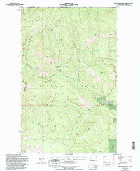 Independent Mtn Washington Historical topographic map, 1:24000 scale, 7.5 X 7.5 Minute, Year 1992