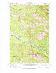 Index Washington Historical topographic map, 1:62500 scale, 15 X 15 Minute, Year 1957