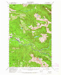 Index Washington Historical topographic map, 1:62500 scale, 15 X 15 Minute, Year 1957