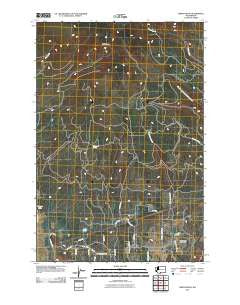 Indian Rock Washington Historical topographic map, 1:24000 scale, 7.5 X 7.5 Minute, Year 2011