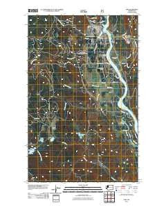 Ione Washington Historical topographic map, 1:24000 scale, 7.5 X 7.5 Minute, Year 2011