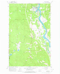 Ione Washington Historical topographic map, 1:24000 scale, 7.5 X 7.5 Minute, Year 1967
