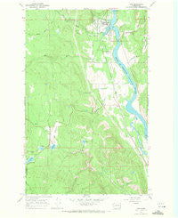Ione Washington Historical topographic map, 1:24000 scale, 7.5 X 7.5 Minute, Year 1967