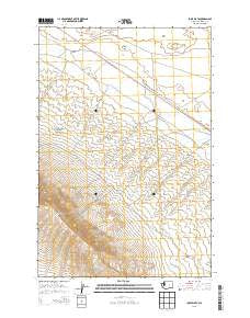 Iowa Flats Washington Current topographic map, 1:24000 scale, 7.5 X 7.5 Minute, Year 2013