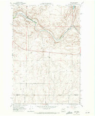 Irby Washington Historical topographic map, 1:24000 scale, 7.5 X 7.5 Minute, Year 1968