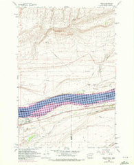 Irrigon Oregon Historical topographic map, 1:24000 scale, 7.5 X 7.5 Minute, Year 1962