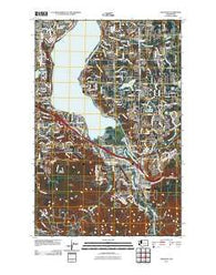 Issaquah Washington Historical topographic map, 1:24000 scale, 7.5 X 7.5 Minute, Year 2011
