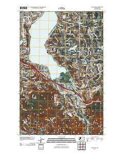 Issaquah Washington Historical topographic map, 1:24000 scale, 7.5 X 7.5 Minute, Year 2011