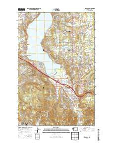Issaquah Washington Current topographic map, 1:24000 scale, 7.5 X 7.5 Minute, Year 2014
