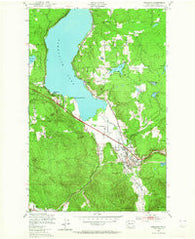 Issaquah Washington Historical topographic map, 1:24000 scale, 7.5 X 7.5 Minute, Year 1950