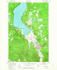 Issaquah Washington Historical topographic map, 1:24000 scale, 7.5 X 7.5 Minute, Year 1950
