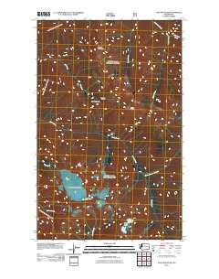 Jack Mountain Washington Historical topographic map, 1:24000 scale, 7.5 X 7.5 Minute, Year 2011