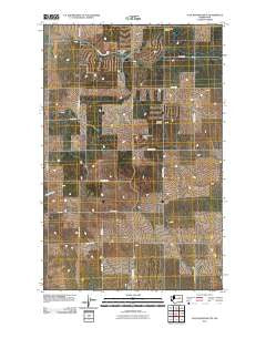 Jack Woods Butte Washington Historical topographic map, 1:24000 scale, 7.5 X 7.5 Minute, Year 2011