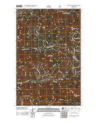 Jackknife Mountain Washington Historical topographic map, 1:24000 scale, 7.5 X 7.5 Minute, Year 2011