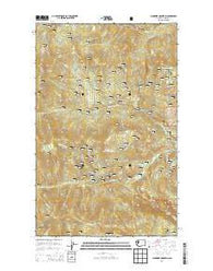 Jackknife Mountain Washington Current topographic map, 1:24000 scale, 7.5 X 7.5 Minute, Year 2014