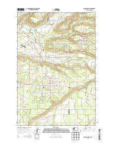 Jackson Prairie Washington Current topographic map, 1:24000 scale, 7.5 X 7.5 Minute, Year 2013