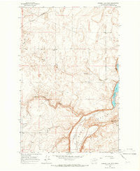 Jameson Lake West Washington Historical topographic map, 1:24000 scale, 7.5 X 7.5 Minute, Year 1965