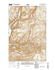 Jameson Lake East Washington Current topographic map, 1:24000 scale, 7.5 X 7.5 Minute, Year 2014