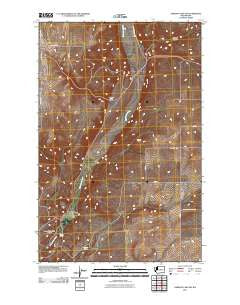 Jameson Lake SW Washington Historical topographic map, 1:24000 scale, 7.5 X 7.5 Minute, Year 2011