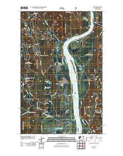 Jared Washington Historical topographic map, 1:24000 scale, 7.5 X 7.5 Minute, Year 2011