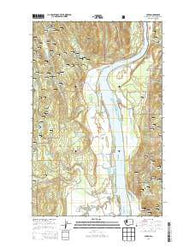 Jared Washington Current topographic map, 1:24000 scale, 7.5 X 7.5 Minute, Year 2014