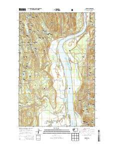 Jared Washington Current topographic map, 1:24000 scale, 7.5 X 7.5 Minute, Year 2014