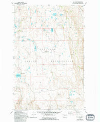 Joe Lake Washington Historical topographic map, 1:24000 scale, 7.5 X 7.5 Minute, Year 1980