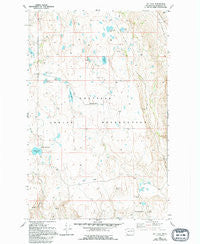 Joe Lake Washington Historical topographic map, 1:24000 scale, 7.5 X 7.5 Minute, Year 1980