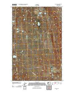 Joe Lake Washington Historical topographic map, 1:24000 scale, 7.5 X 7.5 Minute, Year 2011