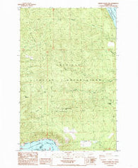 Johnny George Mtn Washington Historical topographic map, 1:24000 scale, 7.5 X 7.5 Minute, Year 1985