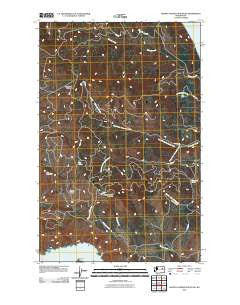 Johnny George Mountain Washington Historical topographic map, 1:24000 scale, 7.5 X 7.5 Minute, Year 2011