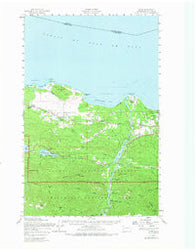Joyce Washington Historical topographic map, 1:62500 scale, 15 X 15 Minute, Year 1950