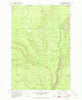 Jungle Butte Washington Historical topographic map, 1:24000 scale, 7.5 X 7.5 Minute, Year 1970
