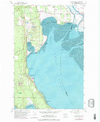 Juniper Beach Washington Historical topographic map, 1:24000 scale, 7.5 X 7.5 Minute, Year 1956