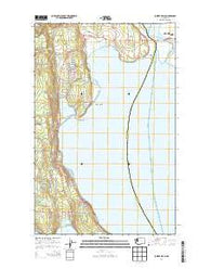 Juniper Beach Washington Current topographic map, 1:24000 scale, 7.5 X 7.5 Minute, Year 2014
