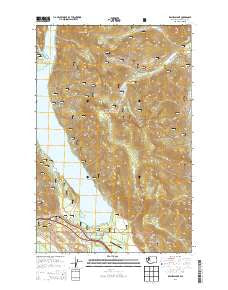 Kachess Lake Washington Current topographic map, 1:24000 scale, 7.5 X 7.5 Minute, Year 2014