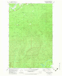 Kalaloch Ridge Washington Historical topographic map, 1:24000 scale, 7.5 X 7.5 Minute, Year 1982