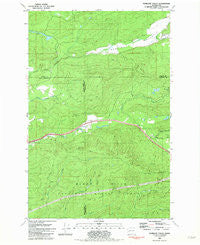 Kamilche Valley Washington Historical topographic map, 1:24000 scale, 7.5 X 7.5 Minute, Year 1981