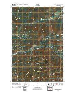 Kamilche Valley Washington Historical topographic map, 1:24000 scale, 7.5 X 7.5 Minute, Year 2011