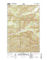 Kamilche Valley Washington Current topographic map, 1:24000 scale, 7.5 X 7.5 Minute, Year 2014