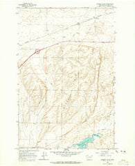 Karakul Hills Washington Historical topographic map, 1:24000 scale, 7.5 X 7.5 Minute, Year 1964
