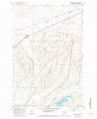 Karakul Hills Washington Historical topographic map, 1:24000 scale, 7.5 X 7.5 Minute, Year 1964