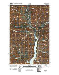 Keller Washington Historical topographic map, 1:24000 scale, 7.5 X 7.5 Minute, Year 2011