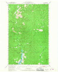 Keller Washington Historical topographic map, 1:62500 scale, 15 X 15 Minute, Year 1952