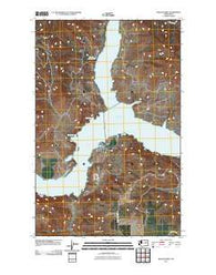 Keller Ferry Washington Historical topographic map, 1:24000 scale, 7.5 X 7.5 Minute, Year 2011