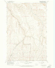 Kellogg Creek Washington Historical topographic map, 1:24000 scale, 7.5 X 7.5 Minute, Year 1967