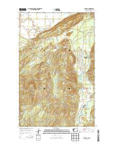 Kendall Washington Current topographic map, 1:24000 scale, 7.5 X 7.5 Minute, Year 2014